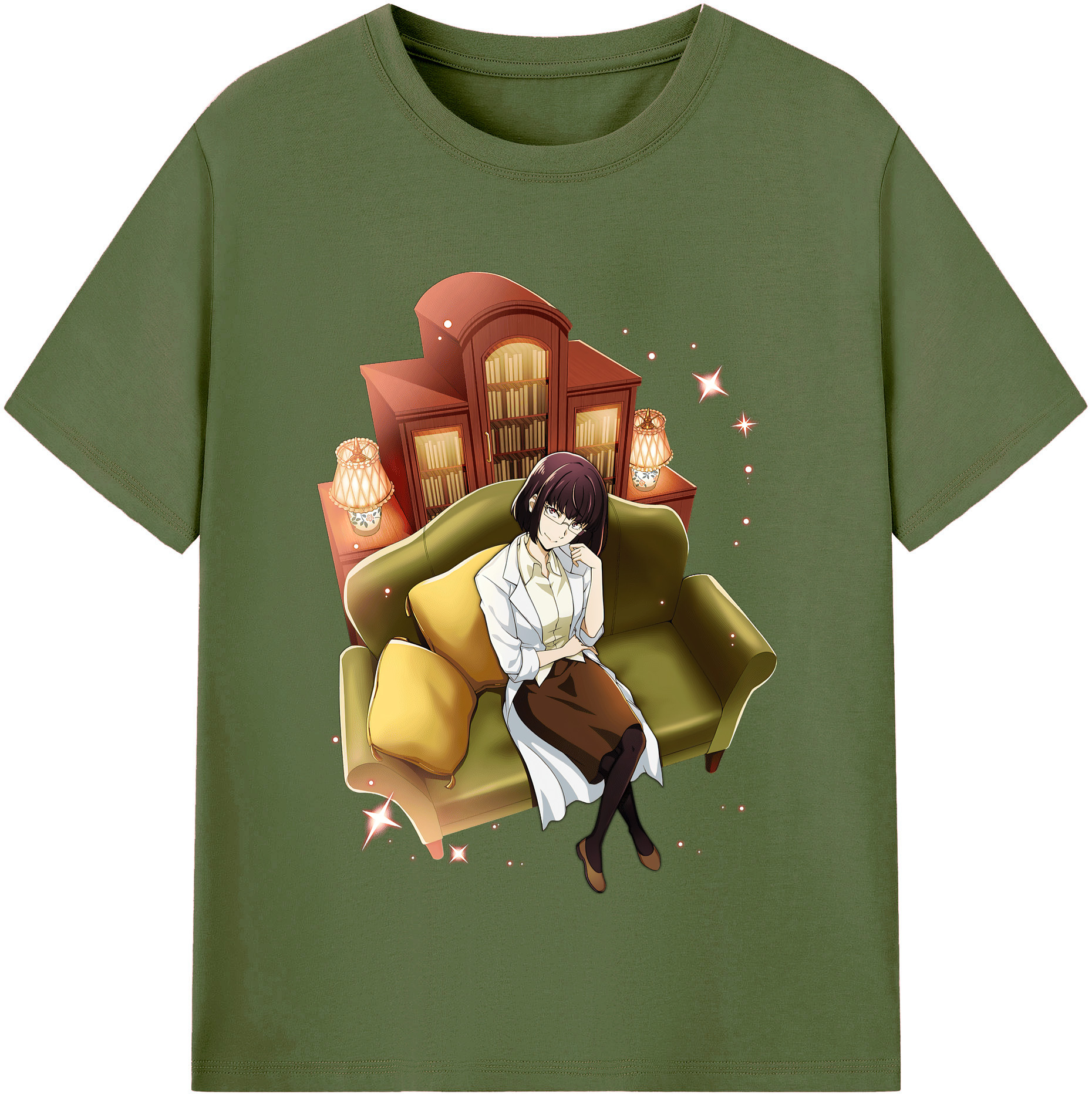 （画像用） 文豪ストレイドッグス Bungo Stray Dogs 綿100％半袖Tシャツ（フロントプリント）
